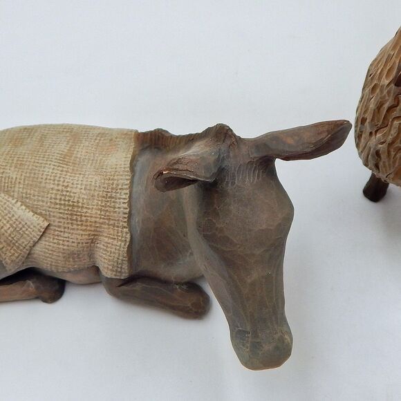 Willow Tree Christmas Story Gentle Animals of the Stable by Susan Lordi 2008 - Picture 9 of 13